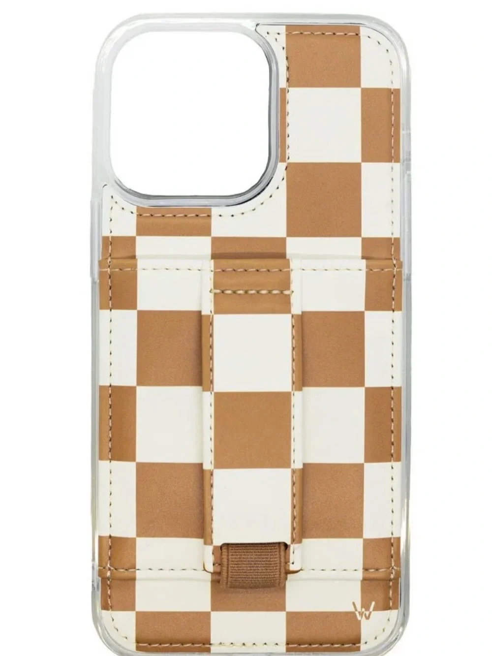Walli Cases “Camel & Chestnut Checks” Our Faux Farmhouse New iPhone 13 Pro Max
